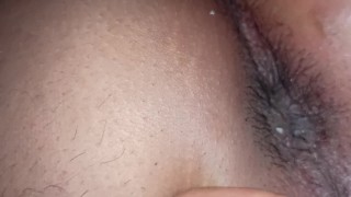 Shaving My asshole, ready yo fuck.