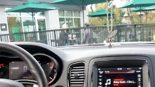 Hotwife Peeing At Starbucks 