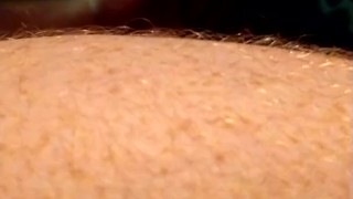 Naked and jerking off in the car