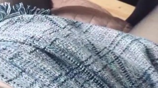 bored horny petite girl masturbating while parents home