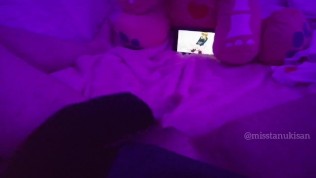 hot boobies Japan schoolgirl caught touching her virgin pussy watching Hentai uncensored and big squirt