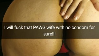 My girlfriend cheat me no-condom and bring home dripping huge creampie! [Roleplay snapchat story]