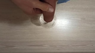 I pissed in a glass and drank my urine ...