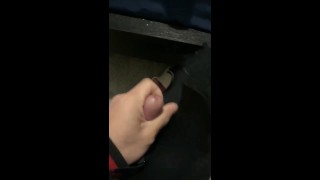 Cum on a black 34D bra
