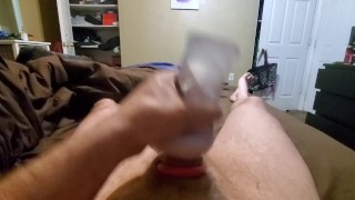 She hates when I cum without her. Fleshlight masturbation til cum