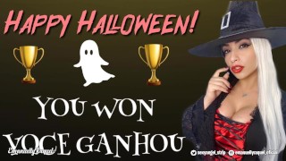 HALLOWEEN COCK HERO EVOLUTION GAME NAUGHTY WITCH COSPLAY TRY NOT TO CUM