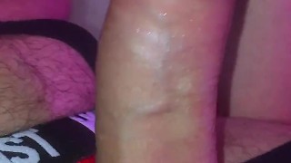 Sensual Cum Swallow & Blowjob In Stockings