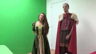 Latina TETONA convencida en la calle para follarse a Kendo