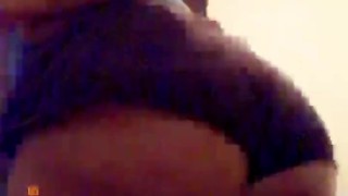 Ebony bbw twerk session pt 2