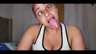 Ahegao Face and Long Tongue (Short version)
