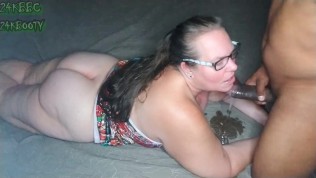 mature bbw neighbor misses squirting on my big cock (full video on only fans)