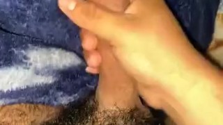 Young Latino Cock Late Night Solo Fun