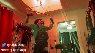 Luigi Drained by Fleshlight Machine