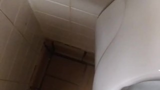 Showing off for the plumber