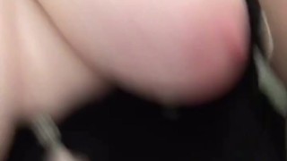 Trying Not To Get Caught Riding My Biggest Dildo 