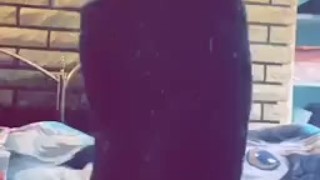 Sweaty goth girl feet 