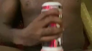 Solo fleshlight jerk 