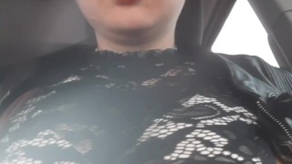 Public titty drop tease ( Full clip available)