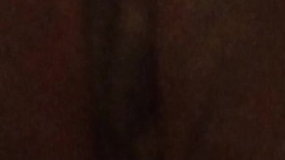 Up close to my pretty pussy~see his hot cum drip