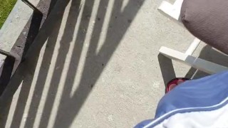 Balcony fun