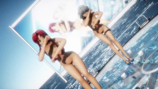 MMD Shake It Off // Touho / Sakuya Izayoi x Hong Meiling