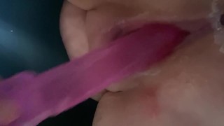 Squirting From My Dildo