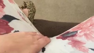 Rubbing my Pussy in the Living Room Shhhhhh