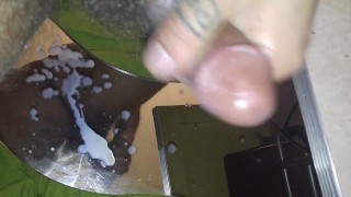 Busting the biggest nut on my mirror