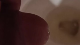 Pissing after I'd jerk off