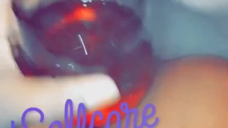 Coming home after a hard days work to a nice bubble bath #realtionshipgoals
