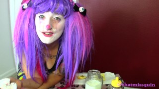 Clown Girl Eats Paqui One Chip Challenge