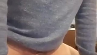 Hands free cum shot #2