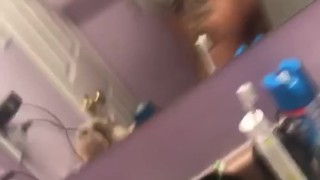 Twerking with a fat ass
