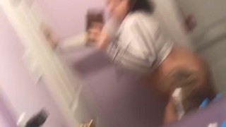 Twerking with a fat ass
