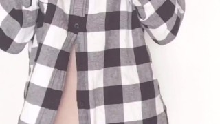 【敏感ちくびオナニー】ノーブラからお着替えしようとしたら、乳首が擦れて気持ちよくなったおっぱいと一緒にクリをいじいじJapanese masturbation nipple clitoris