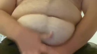 Jacking off getting horny about too cum