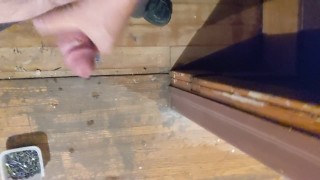 Sneaking some cum 