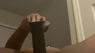ebony bbw can’t stop squirting! 