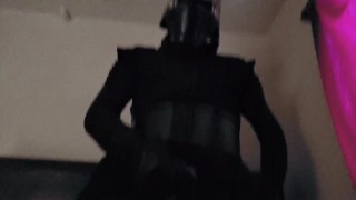 Kylo Ren Jacks Off In His Bedroom