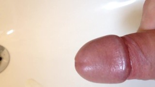 One more solo male cumshot (10 squirts of cum)