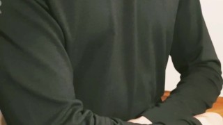Man strong tasty CUMSHOT, semen flies 