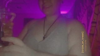 big tit teen takes fat dab 