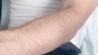 Watching porn and smoking