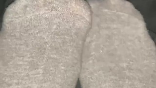 Teen Girl Socks after Gym