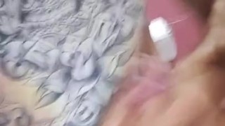 Il mio cazzone sborra!