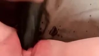 Teen fucks herself hard and fast to an explosive squirt (looped vid for your pleasure)