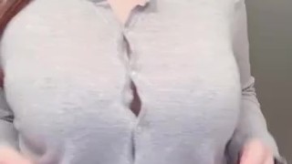 敏感♡おっぱいオナニー