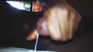 Empty my balls after a hard day huge cumshot 