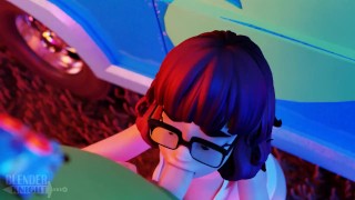 Velma Halloween Animation (Blenderknight, LewdHeart)
