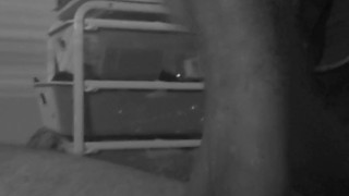 Sc Kyle Butler 'Close Up Masterbating B&W'